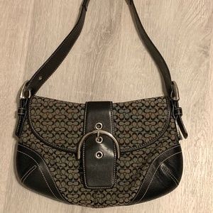 COACH Signature Print Small Hobo No. M0626-F06818